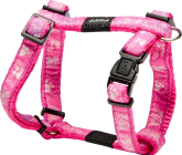 Шлейка Rogz Fancy dress Pink Paw S