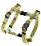 Шлейка Rogz Trendy Multi Bones М