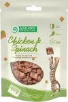 Nature's Protection лакомство для котов кусочки курицы со шпинатом