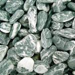 Галька мраморная Green Angel фр. 50-100 мм, 3 кг