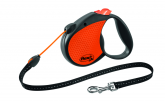 Рулетка Flexi Standart Neon оранжевая M, трос 5 м