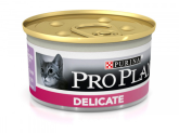 Pro Plan Delicate с индейкой, 85 гр