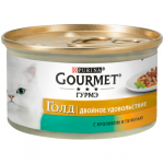 Gourmet Gold с кроликом и печенью, 85 гр