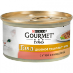 Gourmet Gold с уткой и индейкой, 85 гр