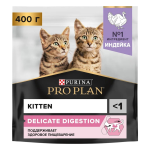 Pro Plan Delicate Kitten (Индейка), 0,4 кг